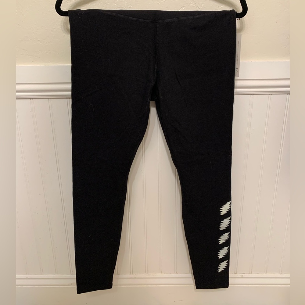 Women's Black Bolt Grateful Dead X Pact Basic Legging